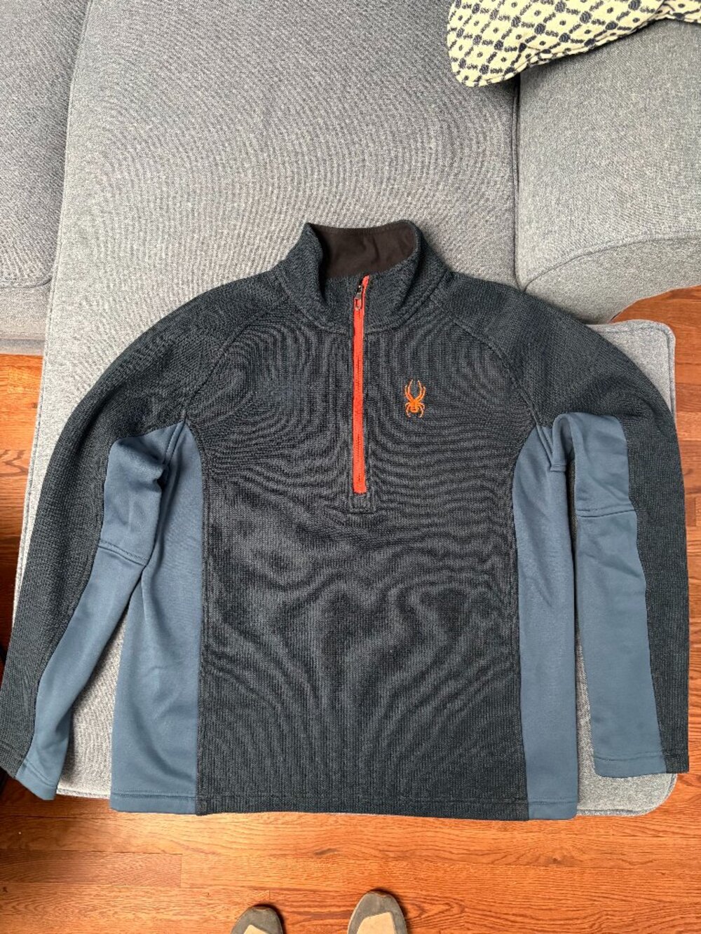 SPYDER Sweater Men's Large Quarter Zip